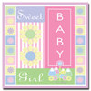 Trademark Fine Art Grace Riley 'Sweet Baby Girl' Canvas Art, 14x14 GR1285C-C1414GG